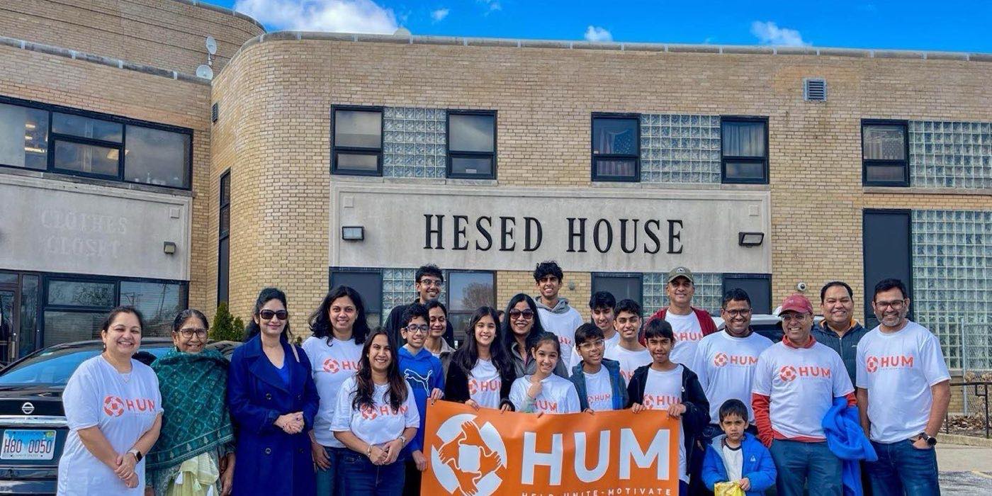 HUM volunteers at Hesed House